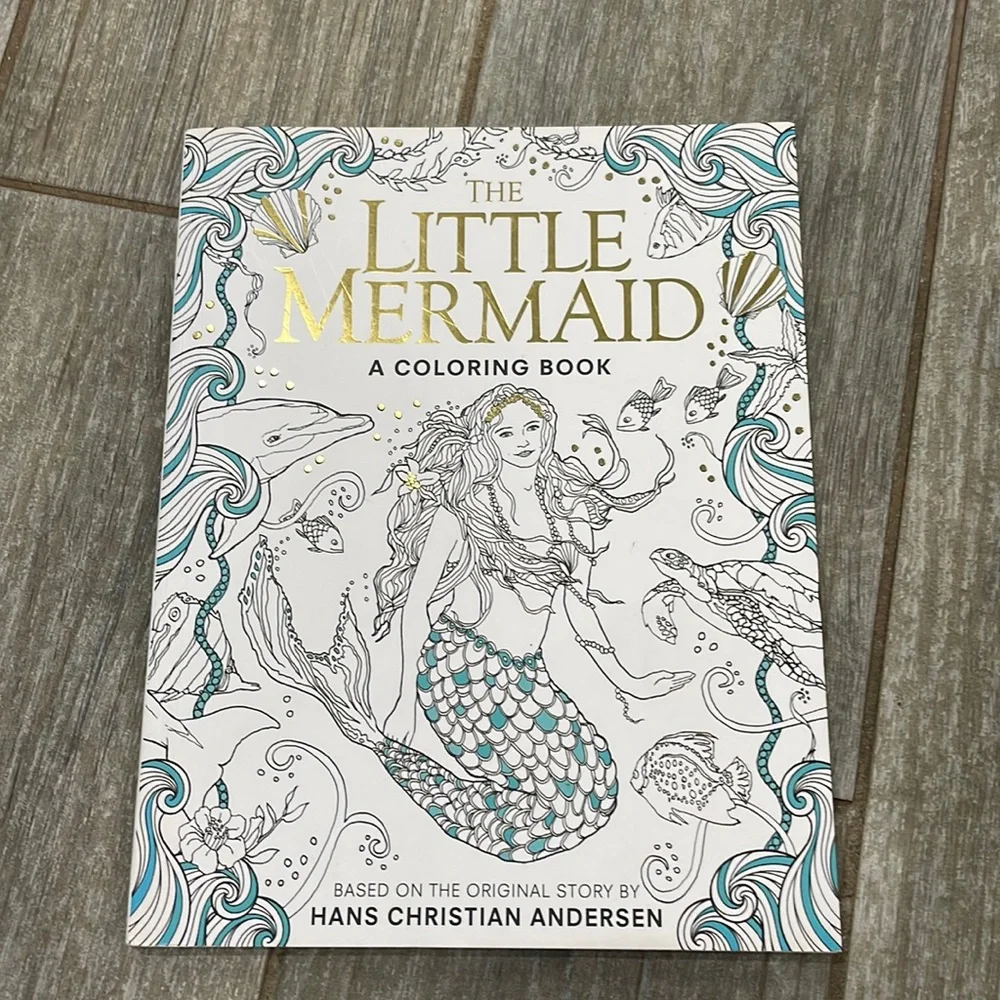 Mermaid Coloring Book - Picture 1 of 14